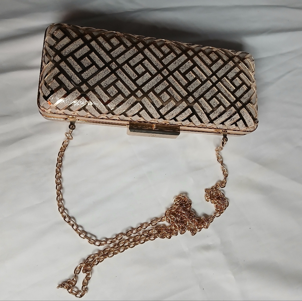 INC Elegant Geometric Women's Clutch